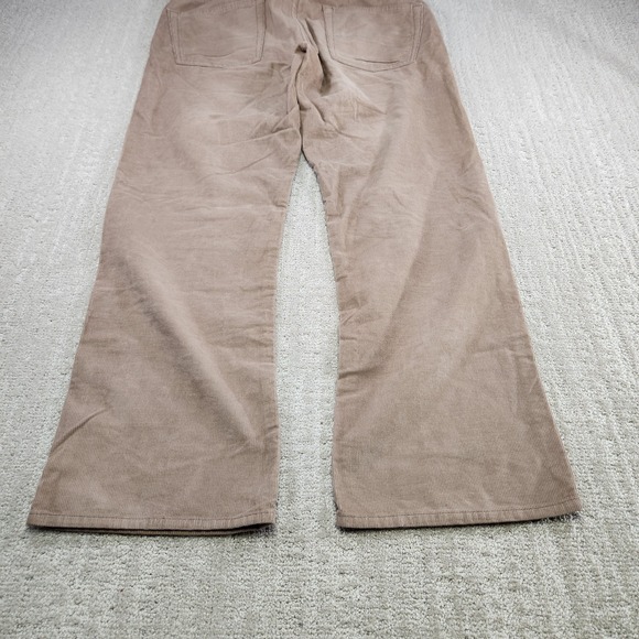 Lucky Brand Corduroy Pants Men 34x30 361 Vintage Straight Relaxed Fit Beige - Picture 9 of 10